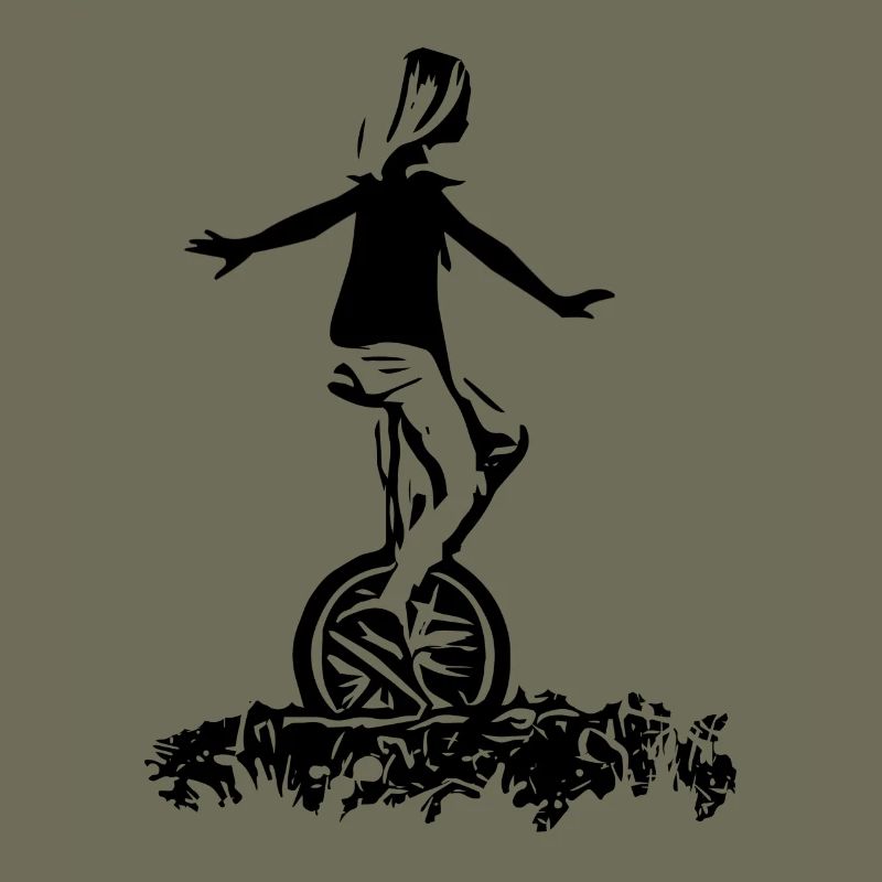 Fille monocycle