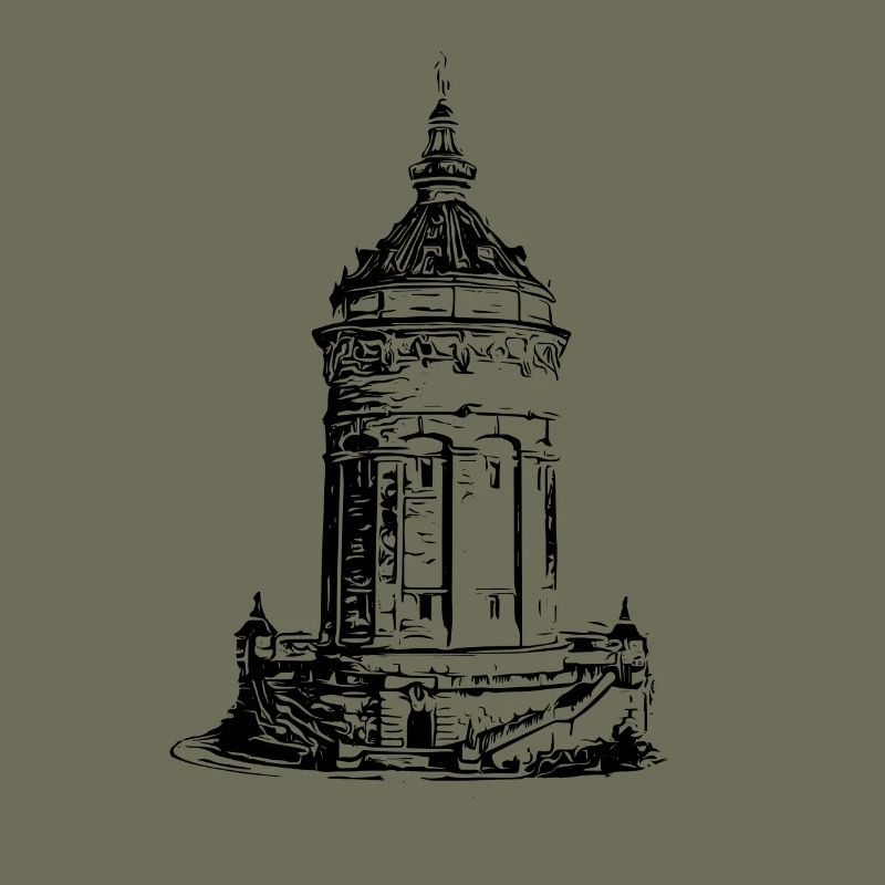 Mannheimer Wasserturm Mannheim