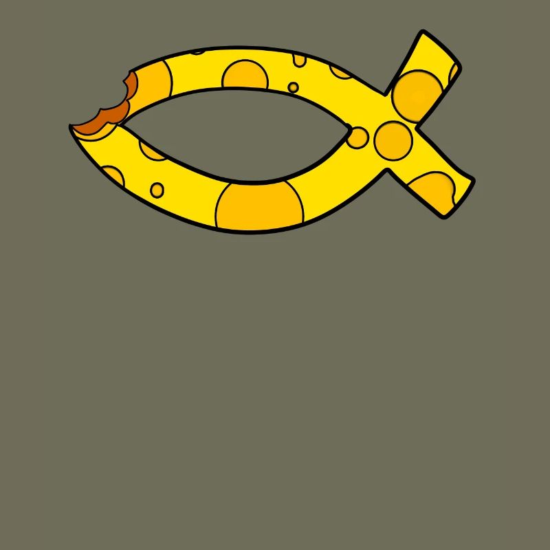 Fisch Symbol Käse