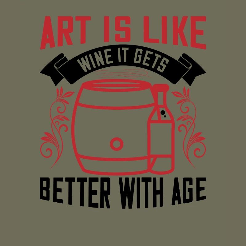 Art is like wine