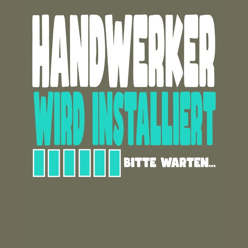Handwerker wird installiert