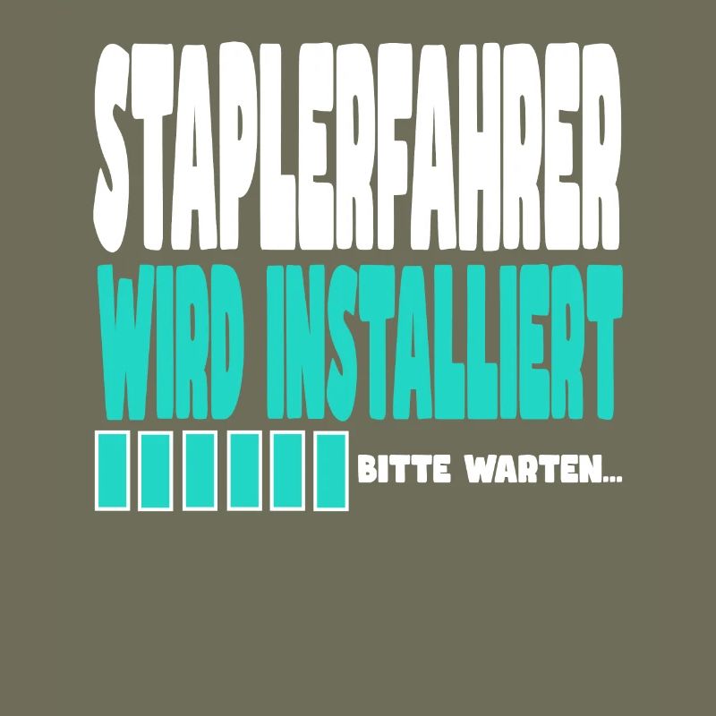 Staplerfahrer wird installiert