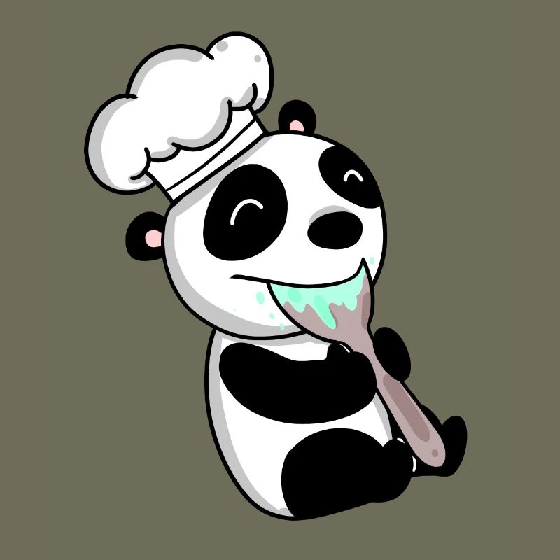 Panda Koch Niedlich