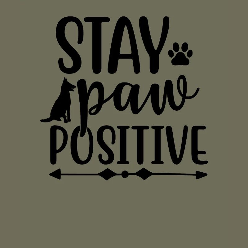 Bleib Positiv Pfote