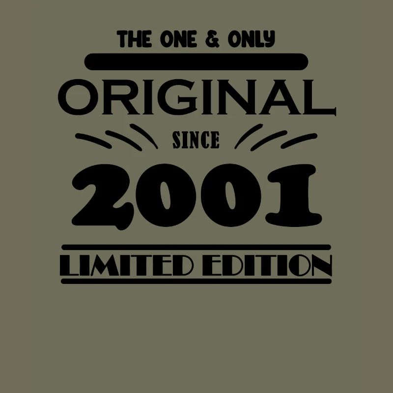 2001 - Année de construction 2001 - Né en 2001