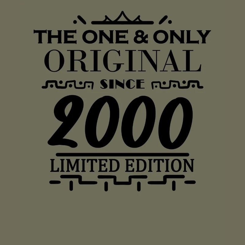 2000 - Année de construction 2000 - Année de naissance 2000