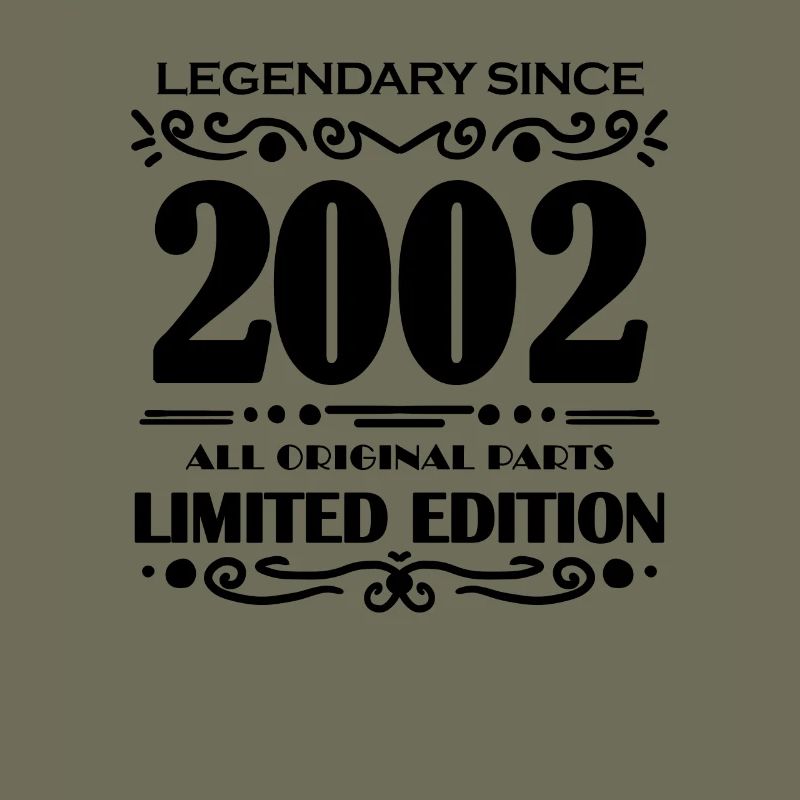 2002 - Né 2002 - Année de construction 2002