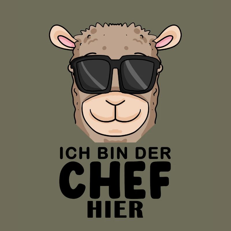 Cool Lama Chef Spruch