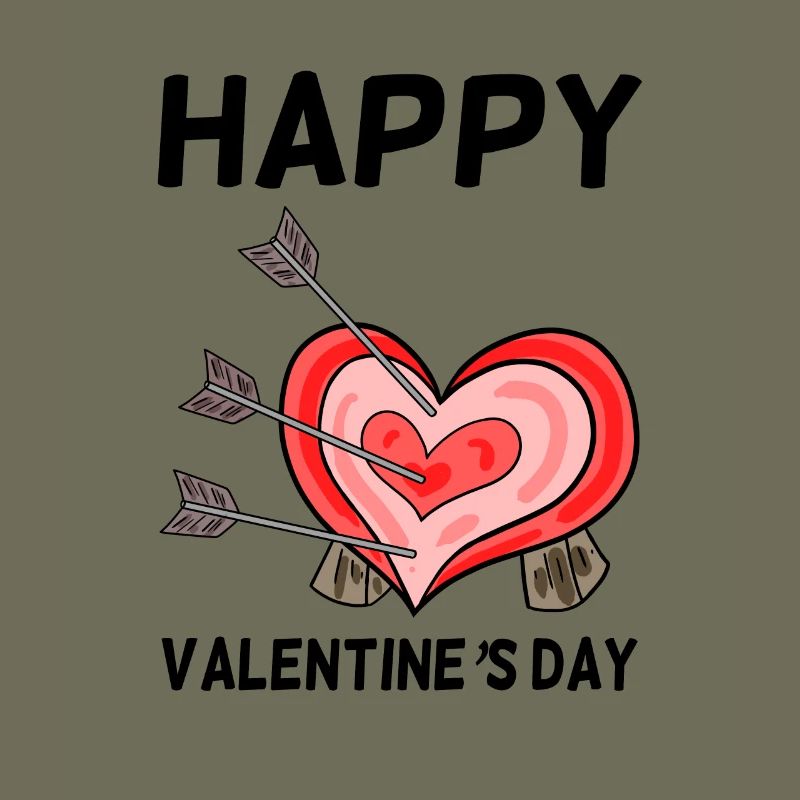 Flèches de flèche du cœur de la Saint-Valentin