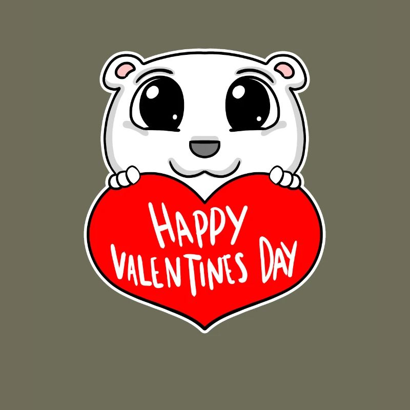 Ours de cœur de la Saint-Valentin