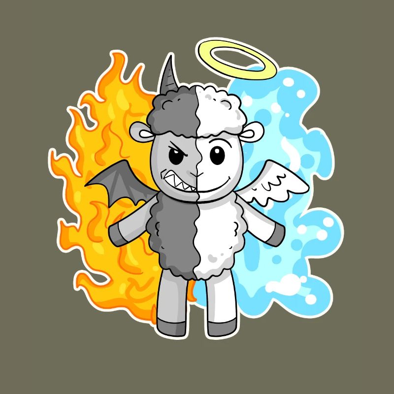 Moutons - Anges et Diables