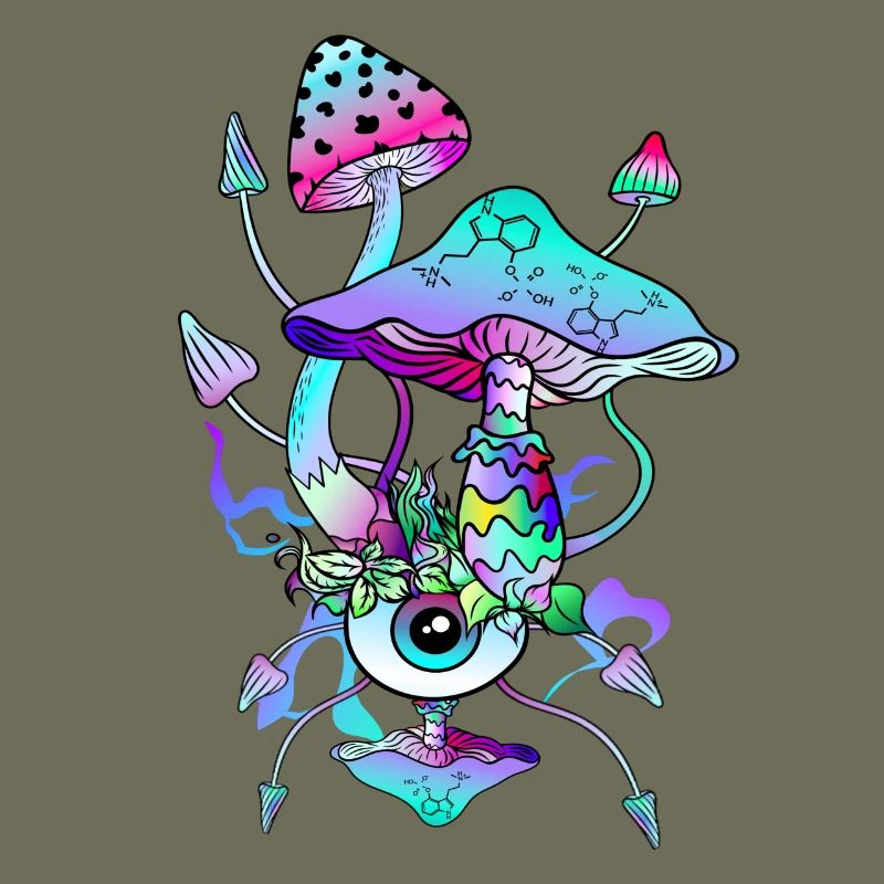 Psytrance Champignons Psychédéliques