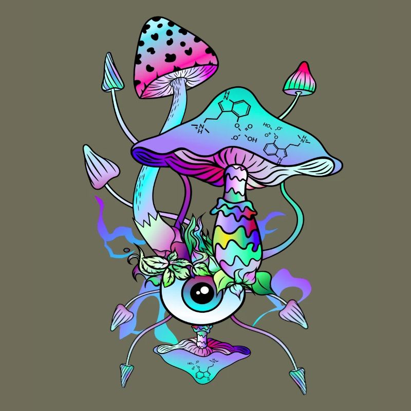 Psytrance Champignons Psychédéliques