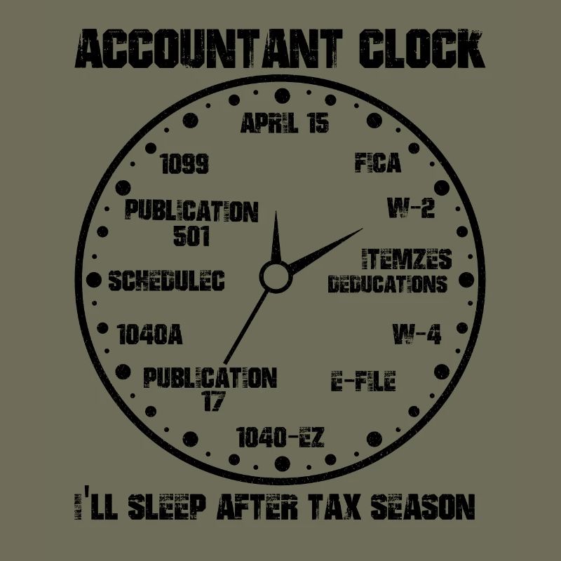 Drôle d’horloge comptable CPA Comptabilité