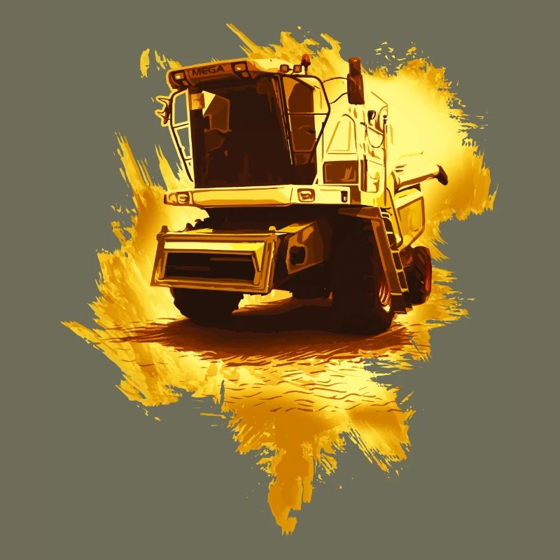 Mähdrescher Gold