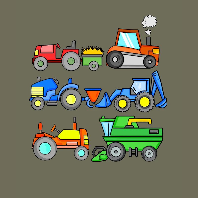 Construction site vehicles