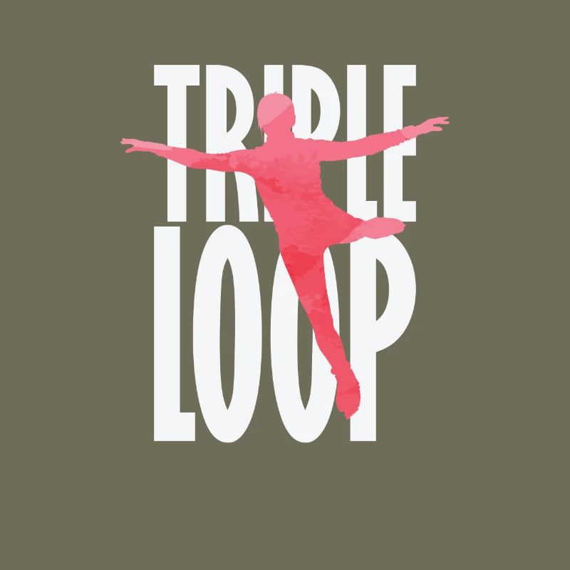 Triple Loop Figure Skating