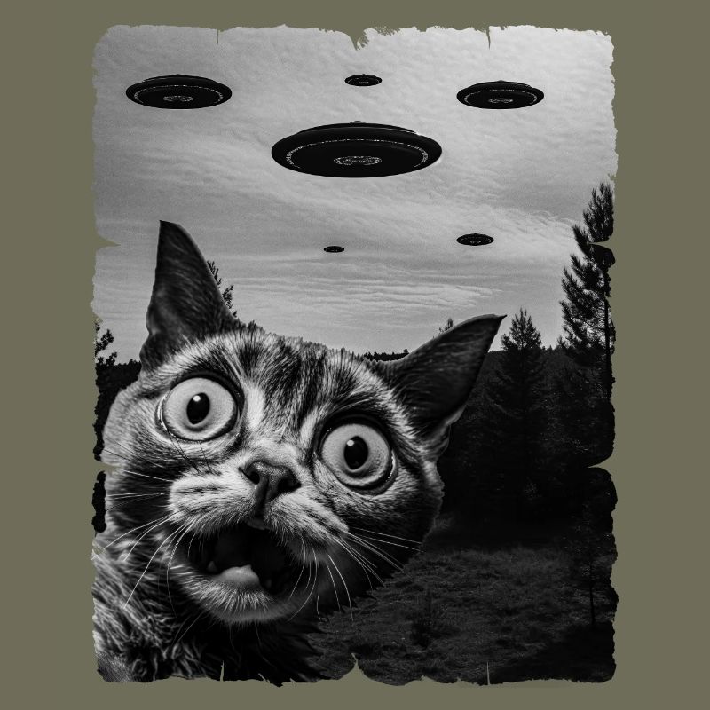 Katze Auserirdisch Invasion Uap Weirdcore