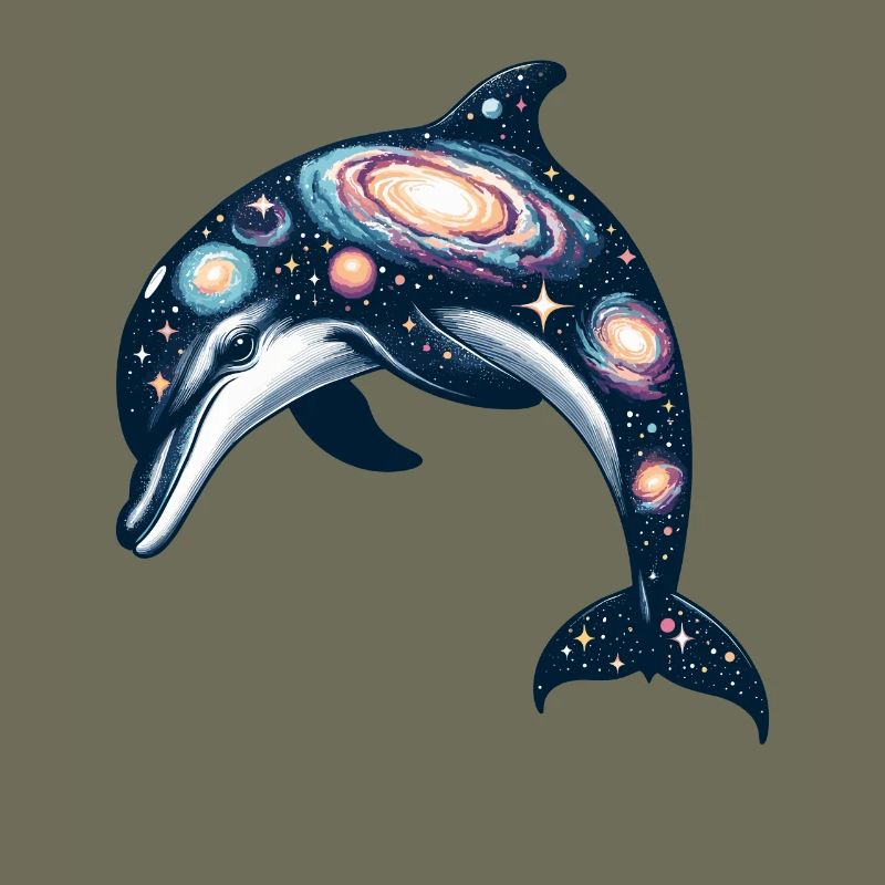 Dolphin Space Galaxy Universe