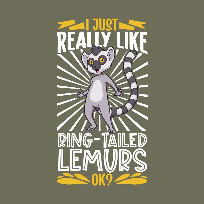 I love ring-tailed lemurs - ring-tailed lemurs