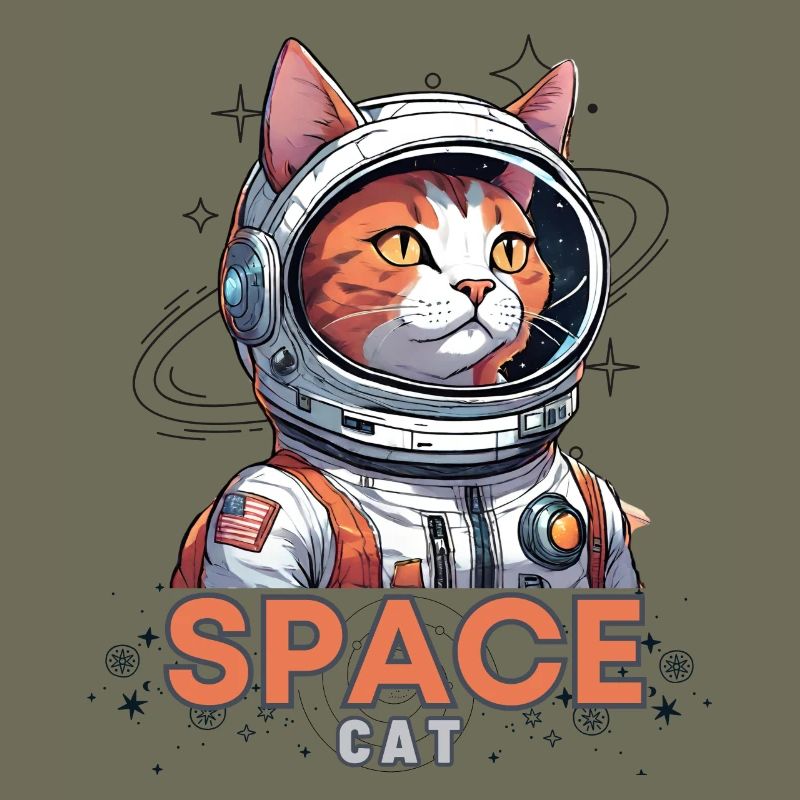 Astronaute Chat de l’Espace
