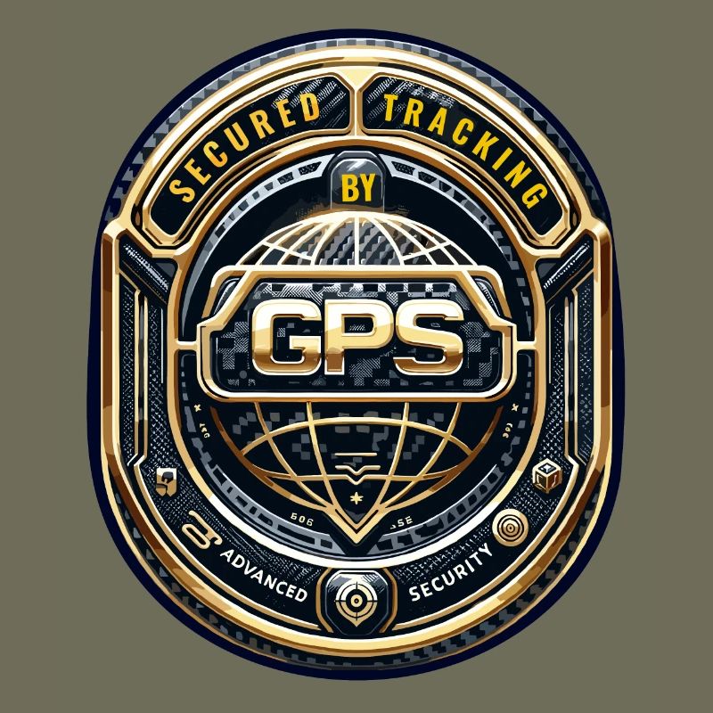 GPS-Tracking Warnaufkleber