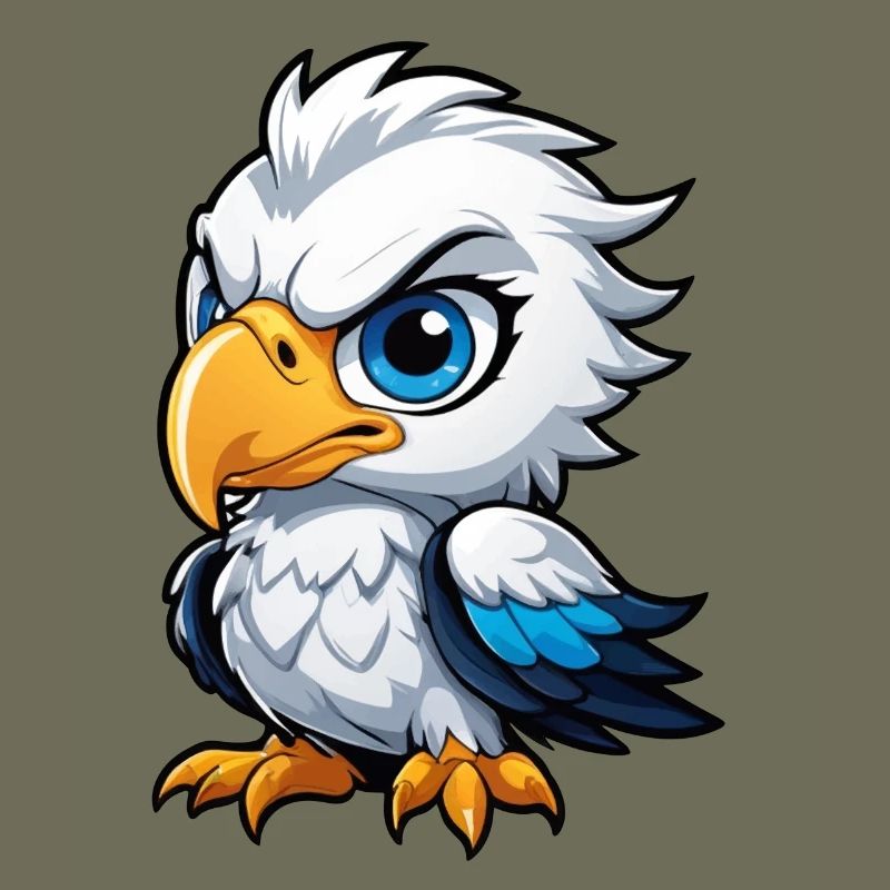 Cheeky Eagle Chick