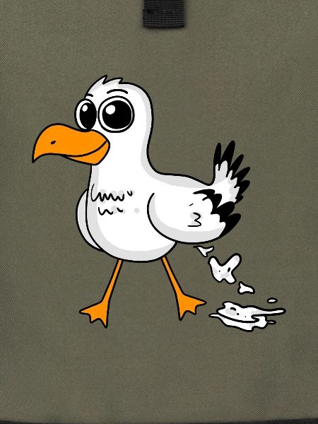 Möwe Lustig Motiv
