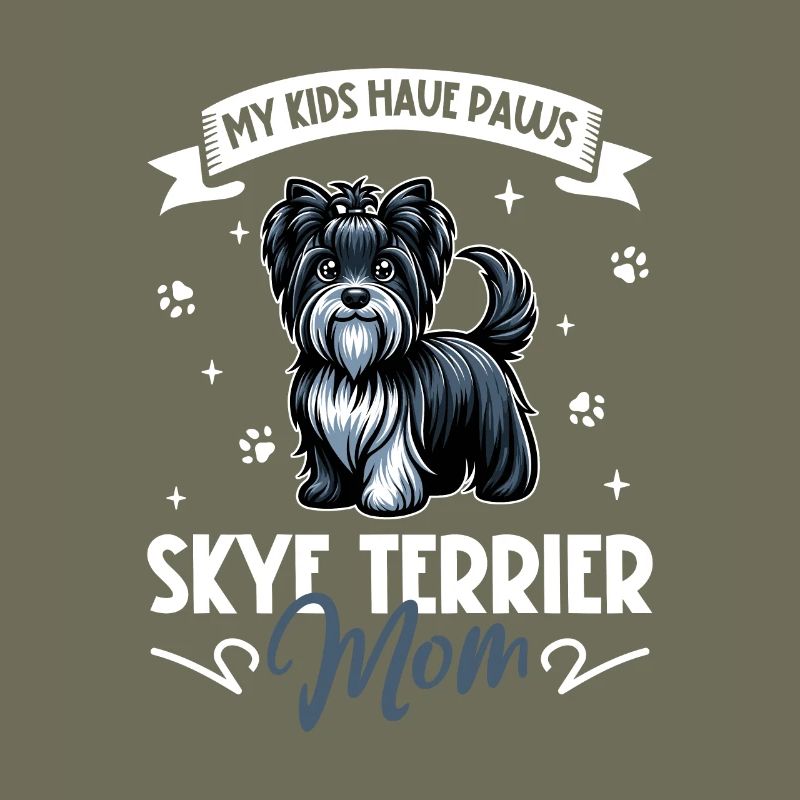 Skye Terrier Mom