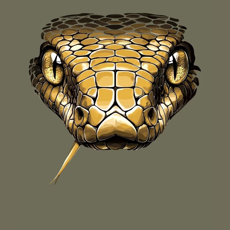 Serpent Python Cobra Mamba Serpent à sonnettes Serpent