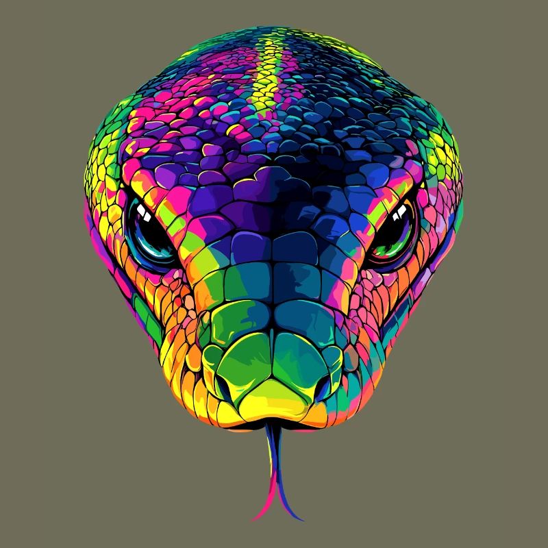 Serpent Python Cobra Mamba Serpent à sonnettes Serpent