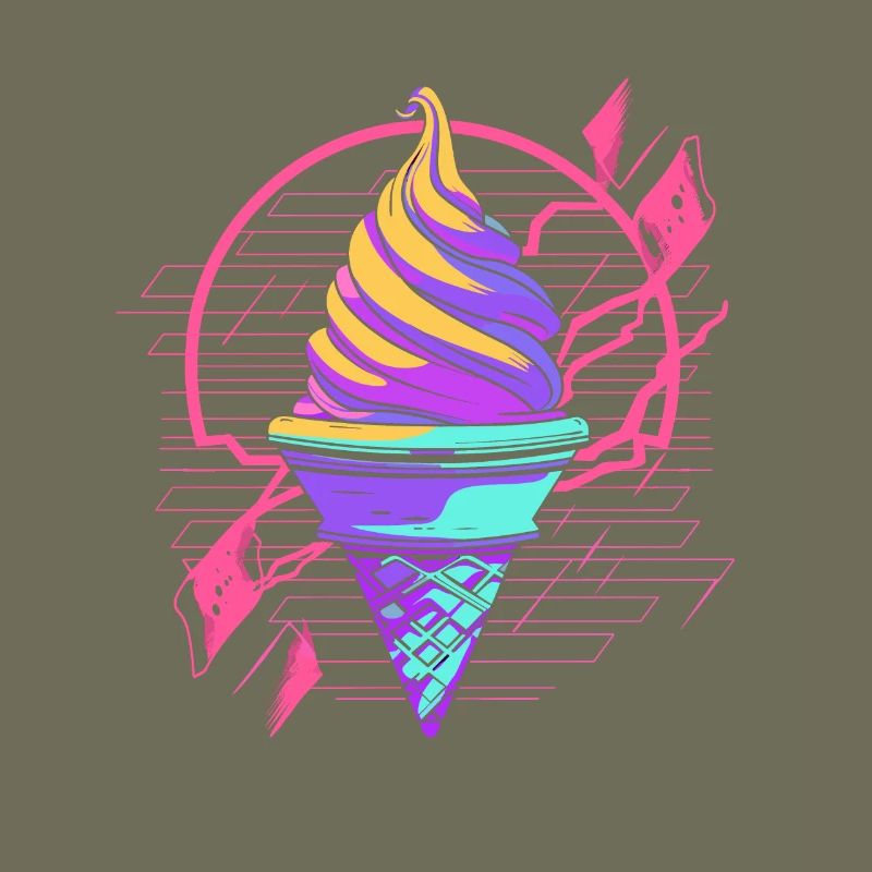 Eiswaffel Synthwave