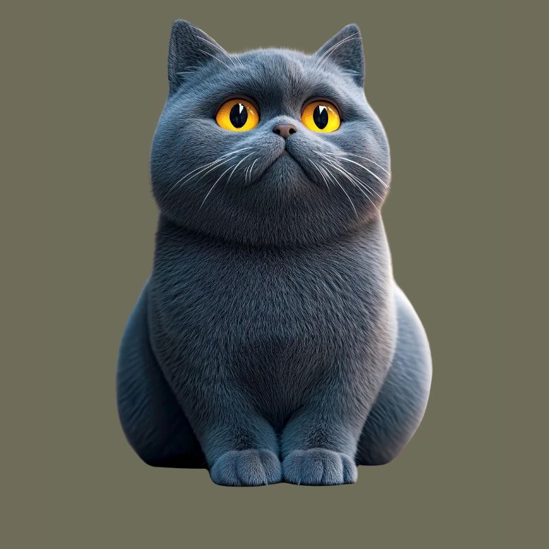 British Shorthair Chat BKH Chat Maman Chats Mignons