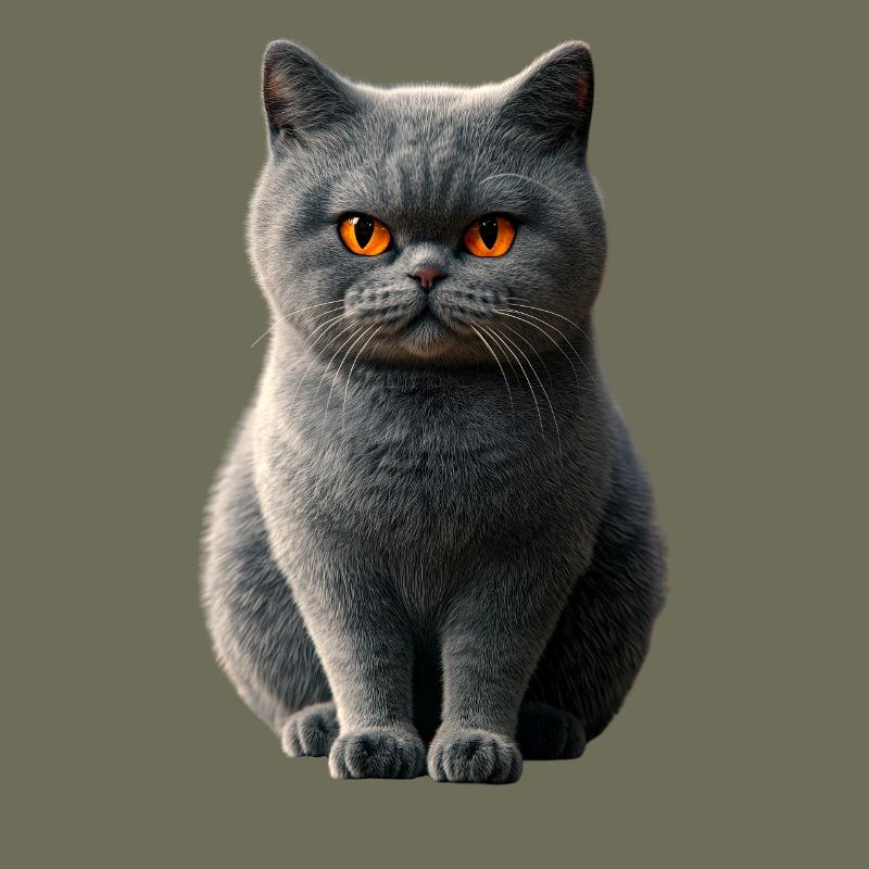 British Shorthair Chat BKH Chat Maman Chats Mignons