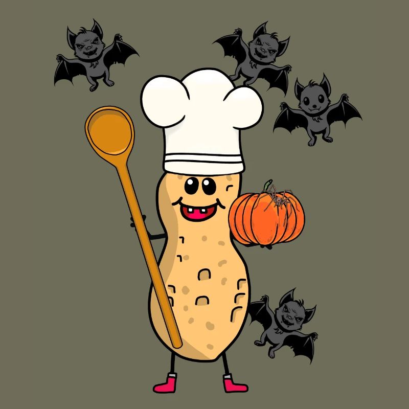 Peanut Peanuts Cooking Chefs Halloween Cooking