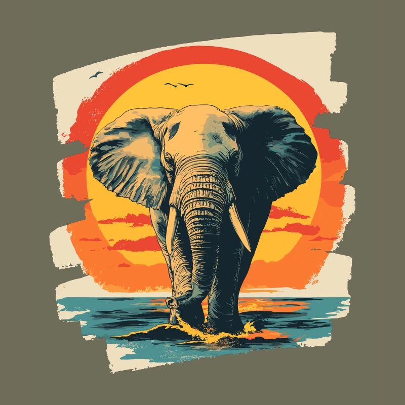 Elefant Retro