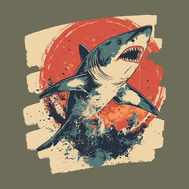 Haifisch Retro