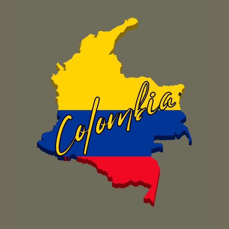 Fierté colombienne, drapeau de la Colombie