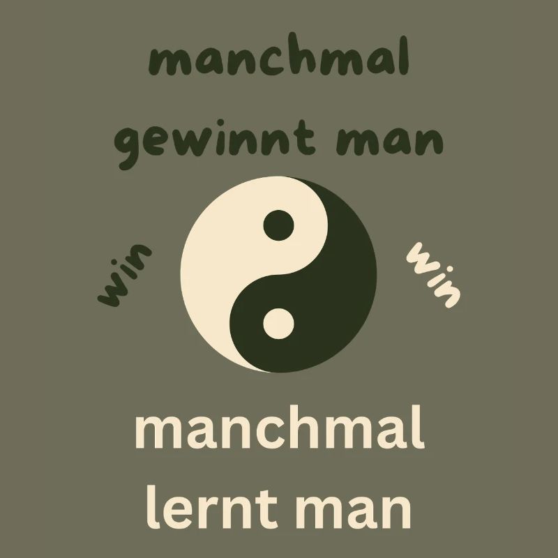 manchmal gewinnt man