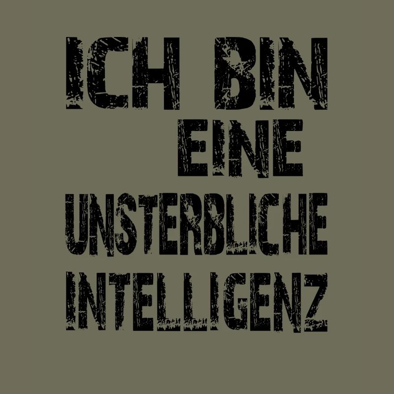 KI Spruch Ich bin eine unsterbliche Intelligenz