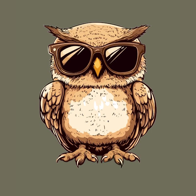 Coole Eule