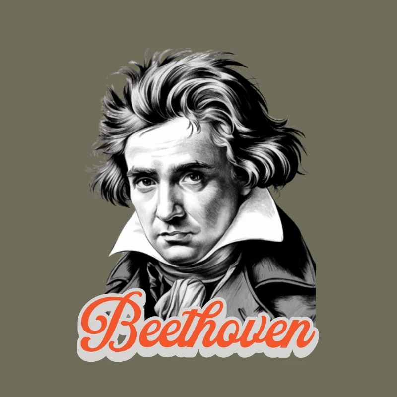 Composer Beethoven Portrait Classical Music