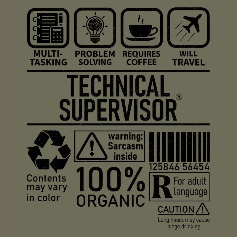 Technical Supervisor multi tasking problem solving