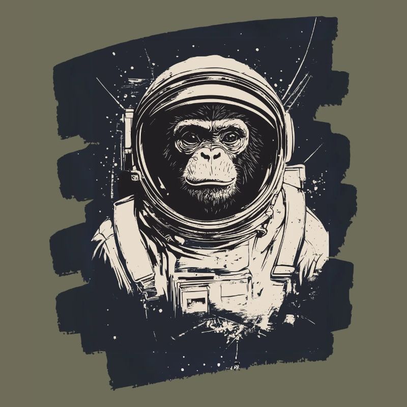 Singe astronaute