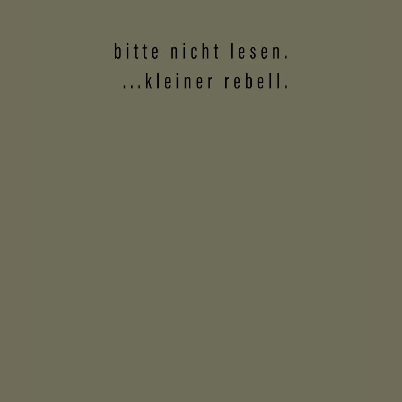 Bitte Nicht Lesen Kleiner Rebell Spruch Geschenk