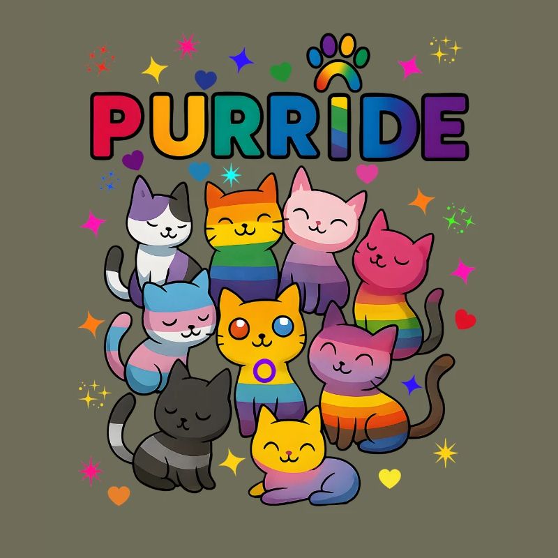 Purride LGBT Katzen