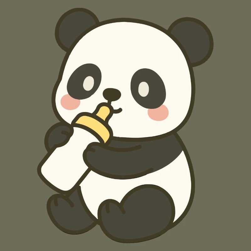 Panda-Schnuffelzeit
