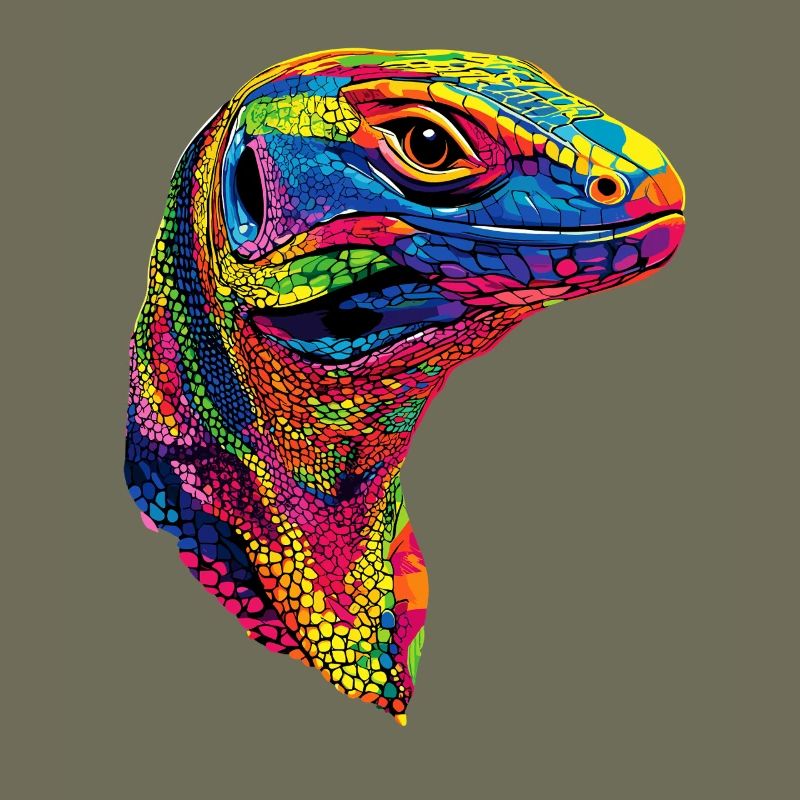 Waran Echse Reptil Komodowaran Bindenwaran Lizard