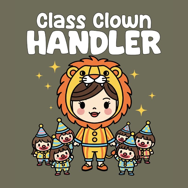 KLASSE CLOWN HANDLER - LEHRER GESCHENK