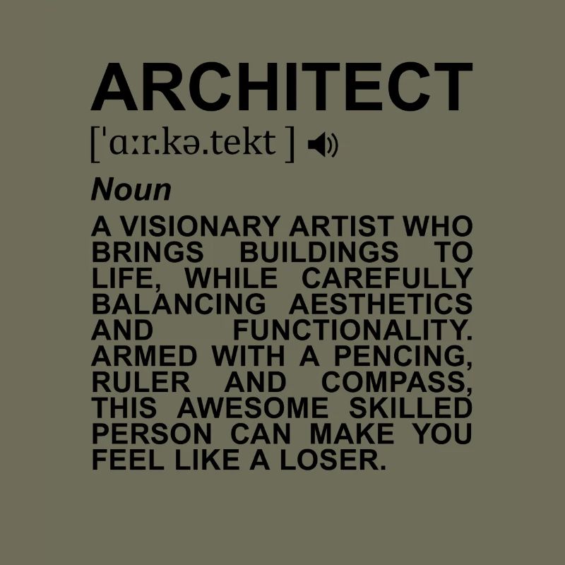 Architekt Bedeutung